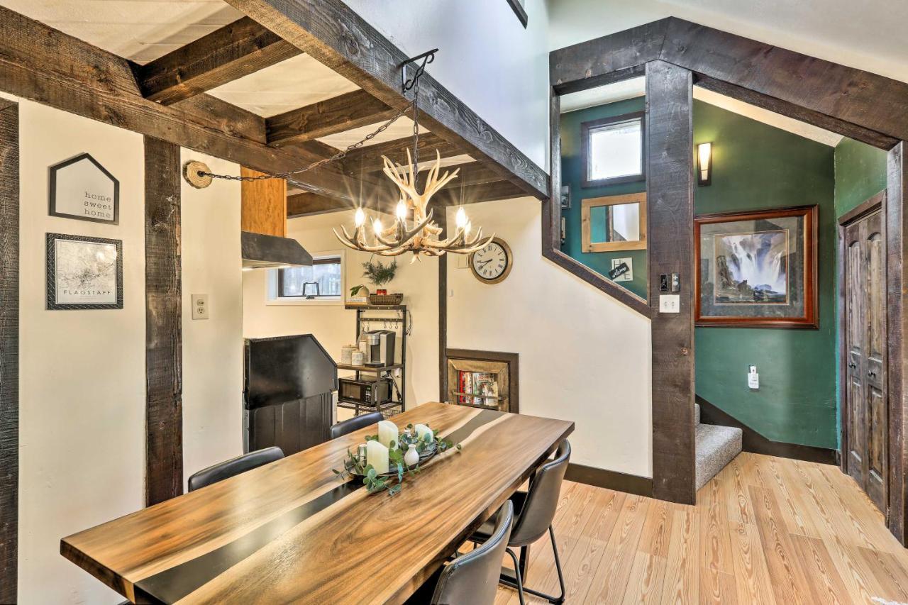 Woodsy Flagstaff Hideaway With Deck And Sunroom! Mountainaire Eksteriør billede